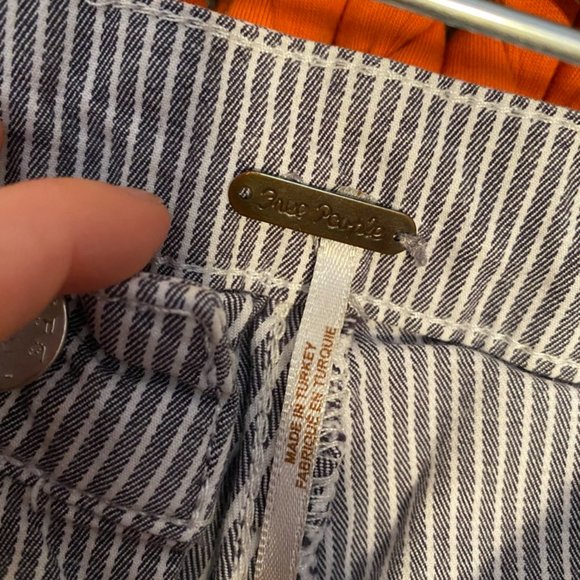 Pinstripe Free People Jeans/Jeggings - Picture 4 of 4
